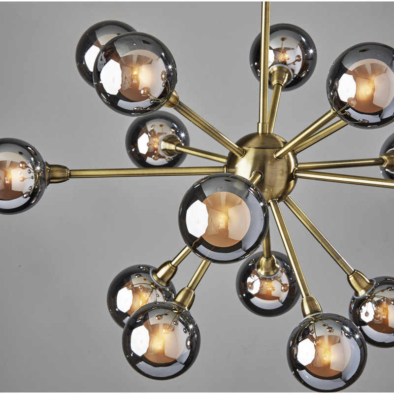 AllModern Lorraine Starling LED 15 Light Chandelier & Reviews